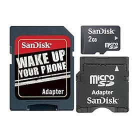 SanDisk 2GB microSD Mobile Memory Kit