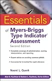 Essentials of Myers-Briggs Type Indicator&Acirc;&reg; Assessment