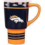 NFL Teams Full Color Logo Ceramic Travel Coffee Mug