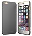 iPhone 6s Case, Apple iPhone 6s, roocase Ultra Skinny Slim Fit Thin Lightweight Shell Case [Skinny Slim] Protective Pefect Fit Non Slip Cover for Apple iPhone 6 / iPhone 6s, Soft Matte Gray