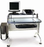 Innovex Glass Computer Desk