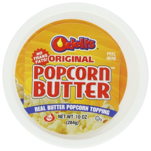 Odell's Original Popcorn Butter, 10-Ounce Tubs (Pack of 3)