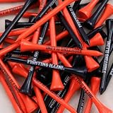 NCAA Illinois Fighting Illini 50-Pack Collegiate Golf Tees