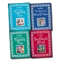 Enid Blyton Magic Faraway Tree Enchanted Wood Folk of the Faraway Tree and The Adventures of the Wishing-chair 4 Illustrated Books Set Collection