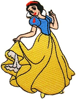 Snow White Princess Dancing Disney Applique Embroidered Iron on Patch