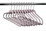 ULTRA-SLIM VELVET SUIT HANGERS - SET OF 10- Lavender
