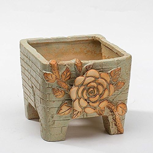 Mini Ceramic Decorative Handmade Flower Pot/pots--Multicolor (P2)