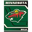 Minnesota Wild NHL Royal Plush Raschel Blanket (800 Series) (60"x80")