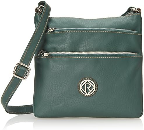 Relic Erica Top Zipper Cross Body,Pine Green,One Size