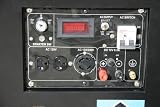 New Newton 6500 Watt Semi-Silent Enclosure Gasoline Generator 120/240v - Key Start