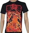 IN FEAR AND FAITH - Fire - Black T-shirt