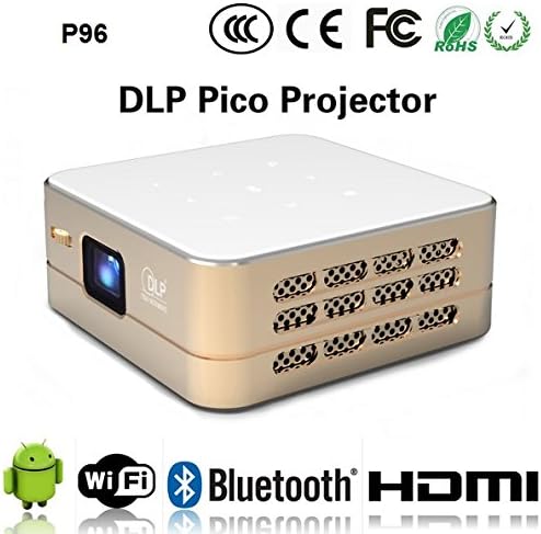 Mini projector for iPhone 6 Android iPad iPod Laptop portable projector for iPhone HDMI Business Presentation 120" Display Home Cinema