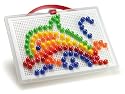Quercetti 0953 - Mosaik-Steckspiel FantaColor inklusiv 150 Stecker, 15 mm, farbig sortiert
