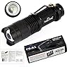 UltraFire 7w 300lm Mini Cree Led Flashlight Torch Adjustable Focus Zoom Light Lamp