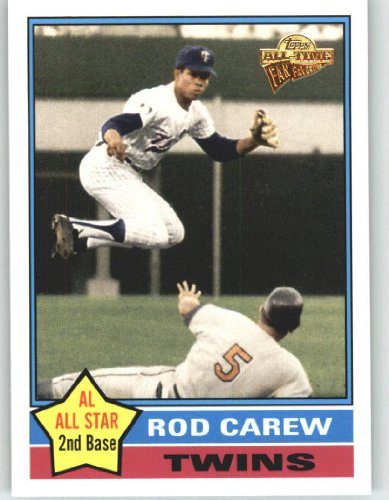 2005 Topps All-Time Fan Favorites #105 Rod Carew - Minnesota Twins (Baseball Cards)