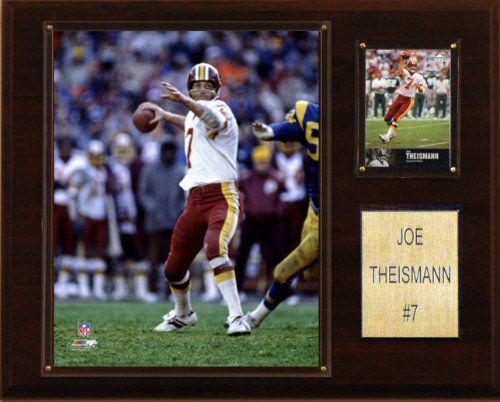 NFL Joe Theisman Washington Redskins Player Plaque