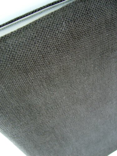 MacBook Air Natural Linen Sleeve Charcoal