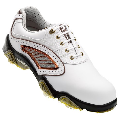 FootJoy SYNR G Vent Golf Shoes White Copper Medium 9 Carmen R. Vouem