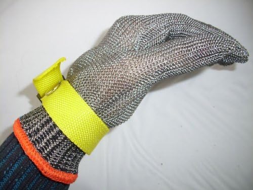 Buypretty Safety Cut Proof Protect Glove 100% Stainless Steel Metal Mesh Butcher Gloves