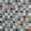 Fusion OCEAN SLATE stone & Glass Mosaic Brick Tiles For Kitchen Bathroom Backsplash, Shower Walls - 10 Tiles per Box - Minimum Order 1 Box - Price is Per Tile