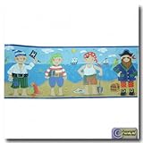 Pirates Kids Beach Wall Border