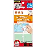 3M スコッチ 掲示用両面テープ 壁紙用Lサイズ 29x29mm 16片 8602L