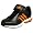 Black/Orange/Silver