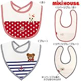 MIKIHOUSE(ミキハウス)イカリマーク リバーシブルスタイ ---,赤