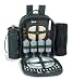 Outdoor Living : Ultimate Insulated Backpack for 4 with Blanket