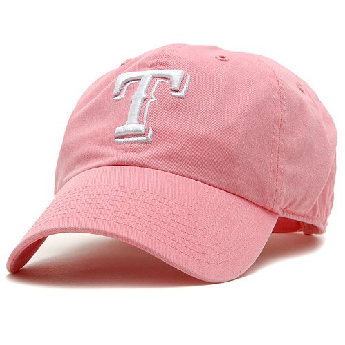 Texas Rangers Women's Pink Adjustable Cap Adjustable