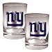 New York Giants NFL 2pc Rocks Glass Set - Primary logo
