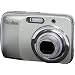 Rollei Compactline 424 Digitalkamera (14 Megapixel, 4-fach opt. Zoom, 6,9 cm (2,7 Zoll) TFT-Display, 720p HD-Video-Funktion) inkl. AA Batterien silber