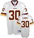 LaRon Landry Jersey: Reebok White Replica #30 Washington Redskins Jersey - X-Large