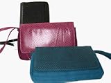 Bewitched Accessories Snake Design Clutch Purse In Purple