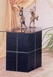 Leather End Table By Coaster Furniture