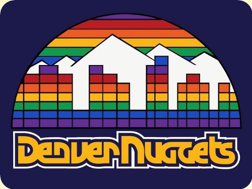 Denver Nuggets Old Logo Mouse Pad