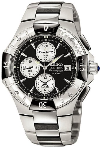 Seiko Men's SNA455 Coutura Alarm Chronograph Watch Seiko Men's SNA455 Coutura Alarm Chronograph Watch