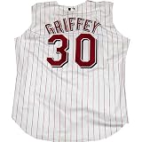 MLB Cincinnati Reds Ken Griffey JR Reds Vest White