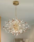 Explosion chandelier amber by Kolarz - Top quality from Vienna