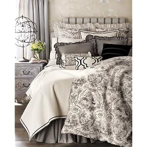 Dransfield Ross Queen Toile Duvet Cover