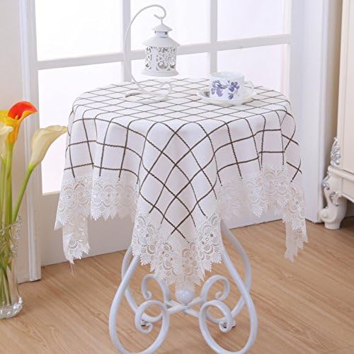 Simple and modern garden tablecloth/ Gabe/ dust cover of home appliances/ night table/Cover towels-A 110x110cm(43x43inch)