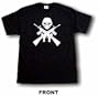 Iron Maiden EDDIE CROSSED RIFLES Logo Men's Tee Shirt