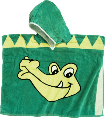 Playshoes 4010952309881 Frottee-Poncho / Badeponcho Krokodil in Gr&ouml;&szlig;e S >4 Jahre Preisvergleich