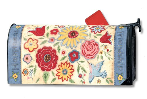 Mailwraps Friendship Quilt MailWrap Mailbox Cover