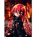 Home Decor Japanese Anime Shakugan No Shana Fiber Fabyic Wall Scroll Painting 002 (DIY Supported)