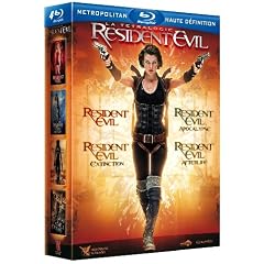 Coffret int�grale Resident evil - 4 films [Blu-ray]