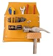 3 Pocket Heavy Duty Leather Tool Pouch / Nail Bag