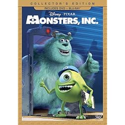 Monsters, Inc. (Three-Disc Collector's Edition: Blu-ray/DVD Combo in DVD Packaging)