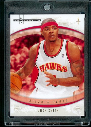 2007-08 Fleer Hot Prospects # 49 Josh Smith Atlanta Hawks Basketball Card