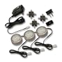 Westek XP30KC 20-Watt Xenon Accent Light Kit, 3 Pack, Nickel